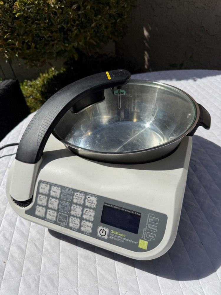 Gemside Automatic Meal Cooker LWOK-E151A TESTED & WORKS Comes Clean!