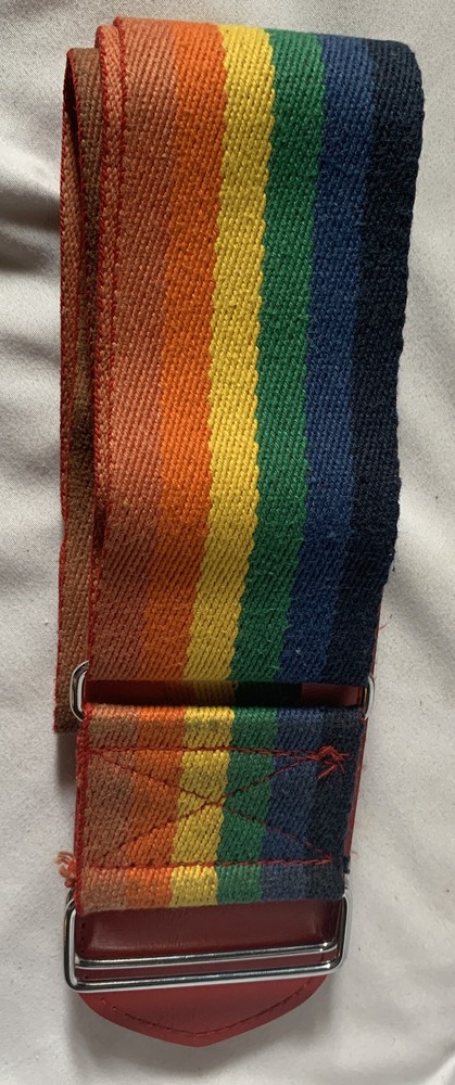 Vintage Rainbow Luggage 72” Strap