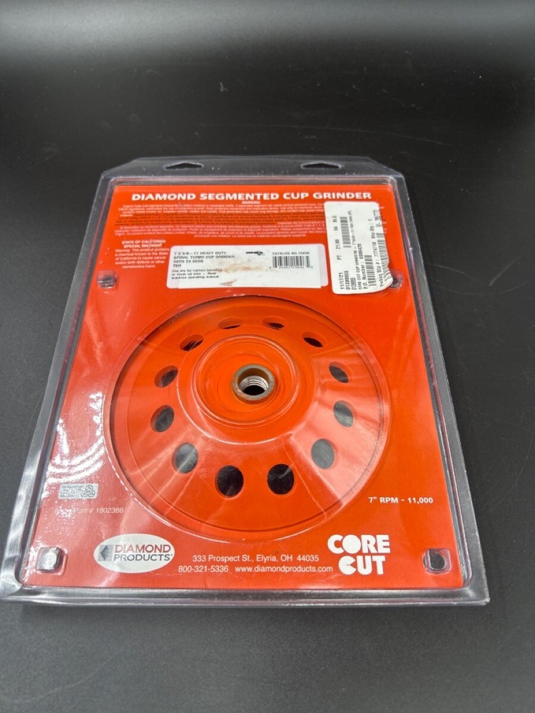 Diamond Products 7 x 5/8 Cup Grinder (MI1056706)