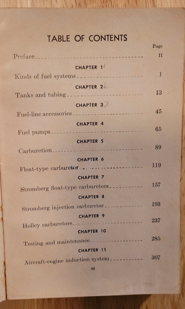 Aircraft Fuel System Navy Training Courses 1951 Book-w Pullouts