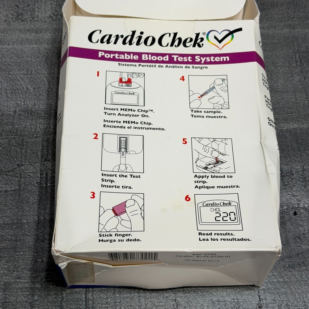 CardioChek Cholesterol-Testing Kit - White
