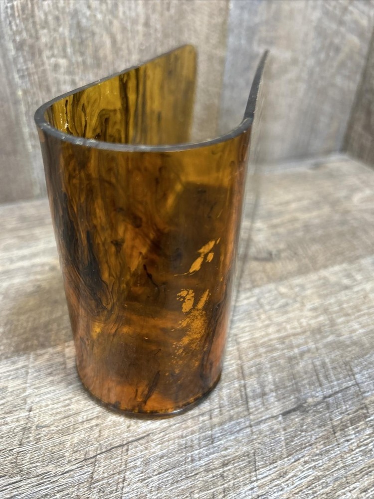 Tortoise Shell Magazine Holder/ File Holder