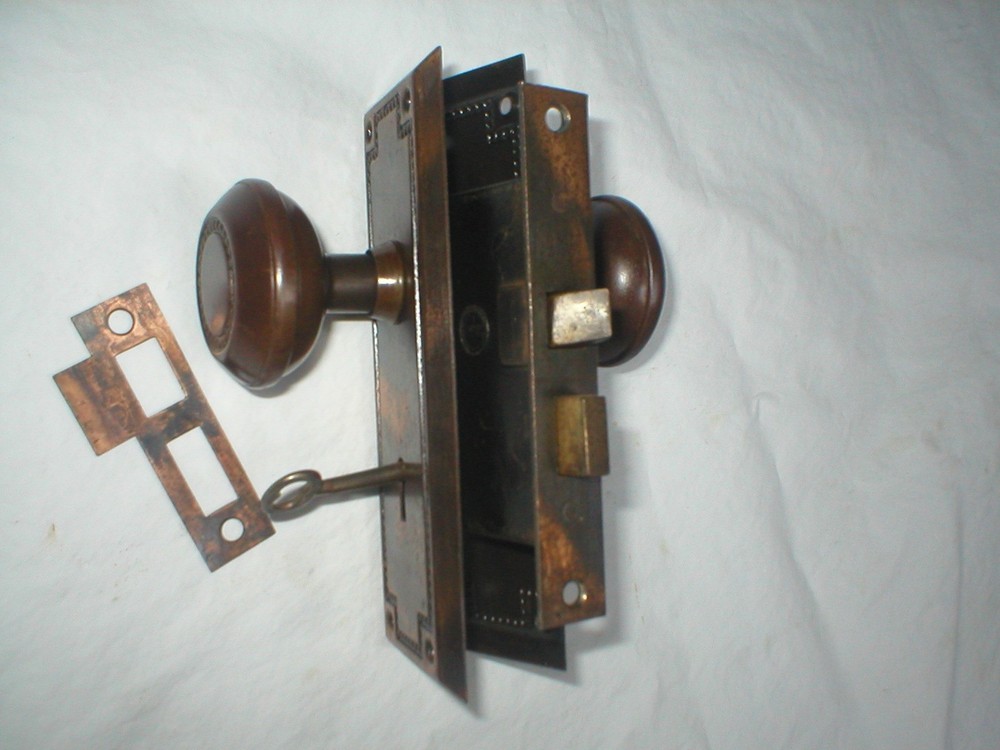 Antique Victorian Era Door Hardware