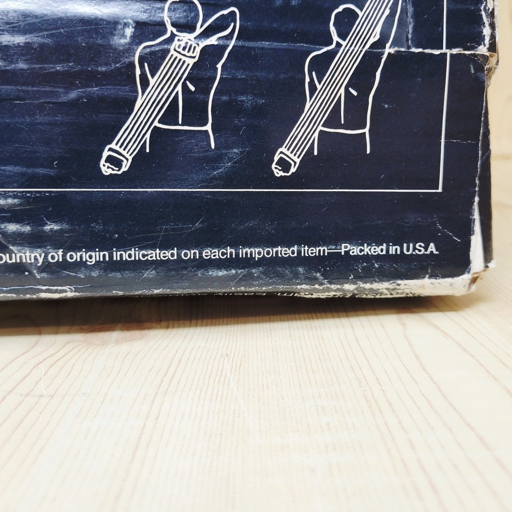 Vintage 1970s DP 5 Spring Chest Pull Expander Exerciser in Original Box