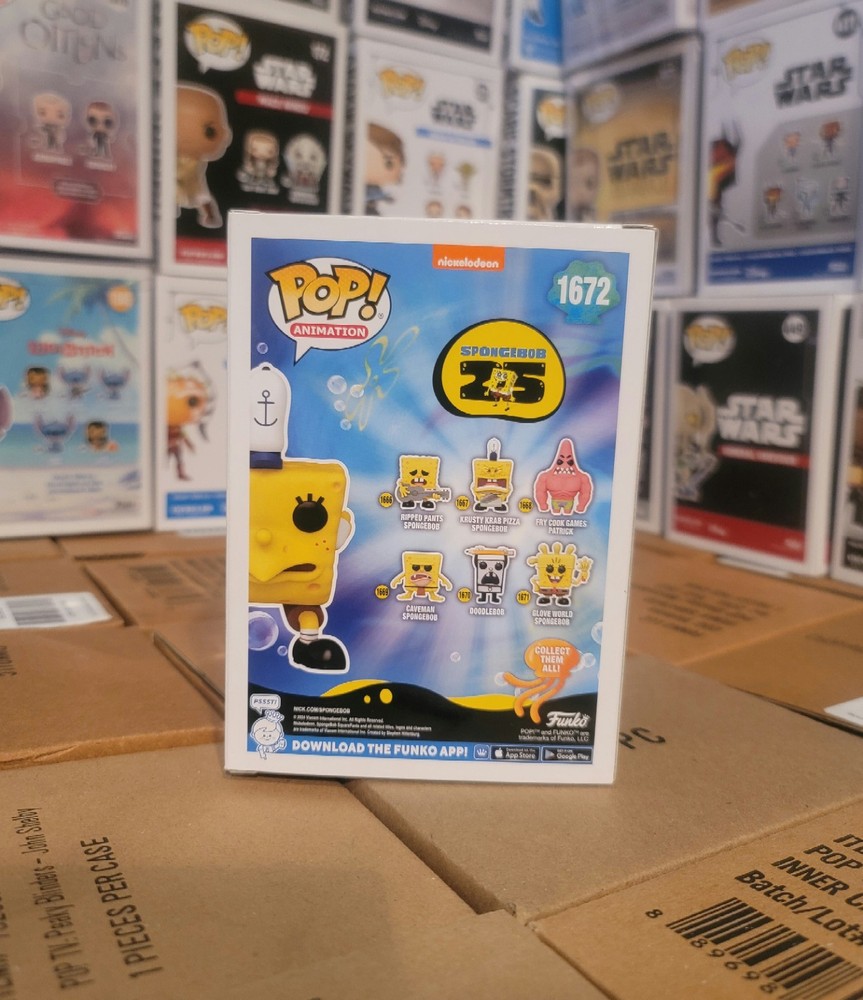 Funko POP! SpongeBob Squarepants - Mocking SpongeBob #1672 HOT TOPIC EXCLUSIVE