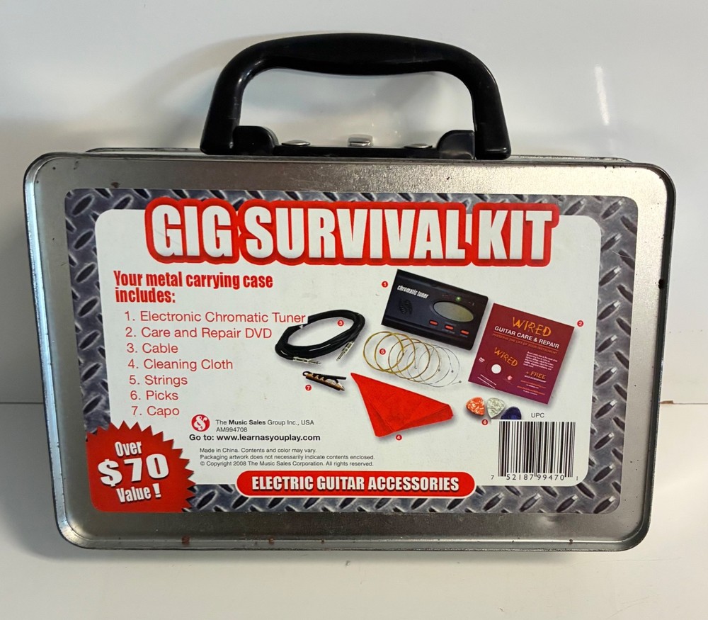 Banjo Accessory Bundle-Strings, Tuning pick up-Capo-Care Kit-String Winders