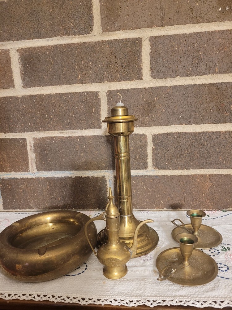 Bundle Of Decorative Vintage Brass
