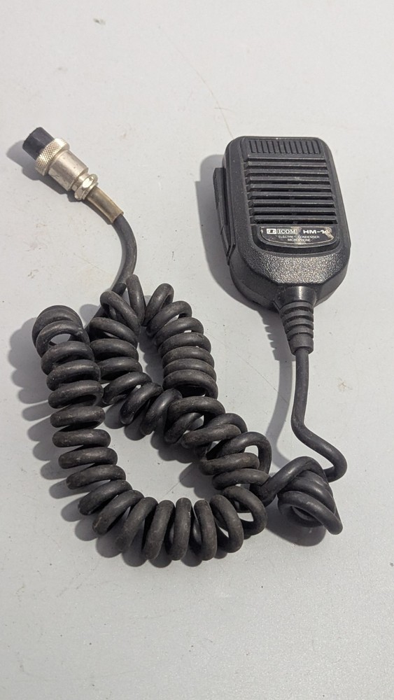 ICOM HM-14 microphone made in JAPAN