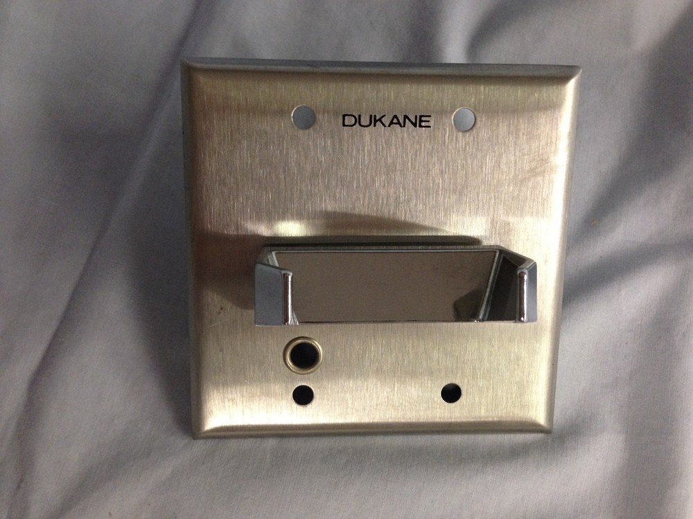 Dukane 9A1520A Wallplate and Hookswitch Assembly