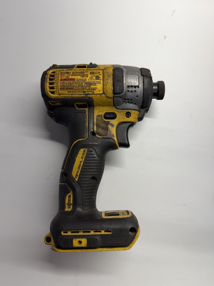 dewalt dcf887 IMPACT DRIVER BARE TOOL