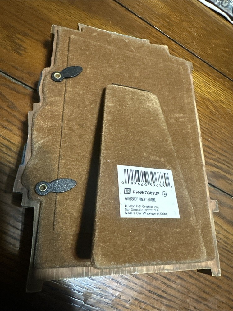 Figi Workshop Hinged Picture Frame 3.5” X 5” New Condition