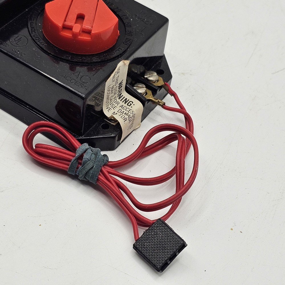 Vintage Bachmann Hobby Transformer Model 6607 Train Control Power Pack