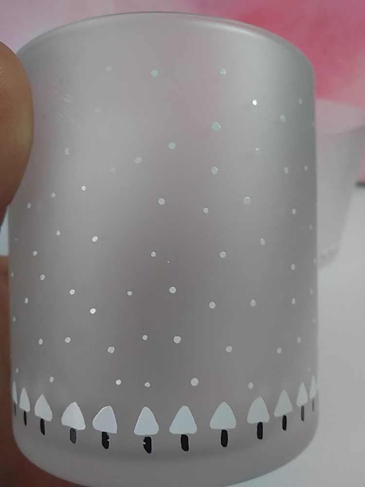 Four Piece Christmas Glass Set