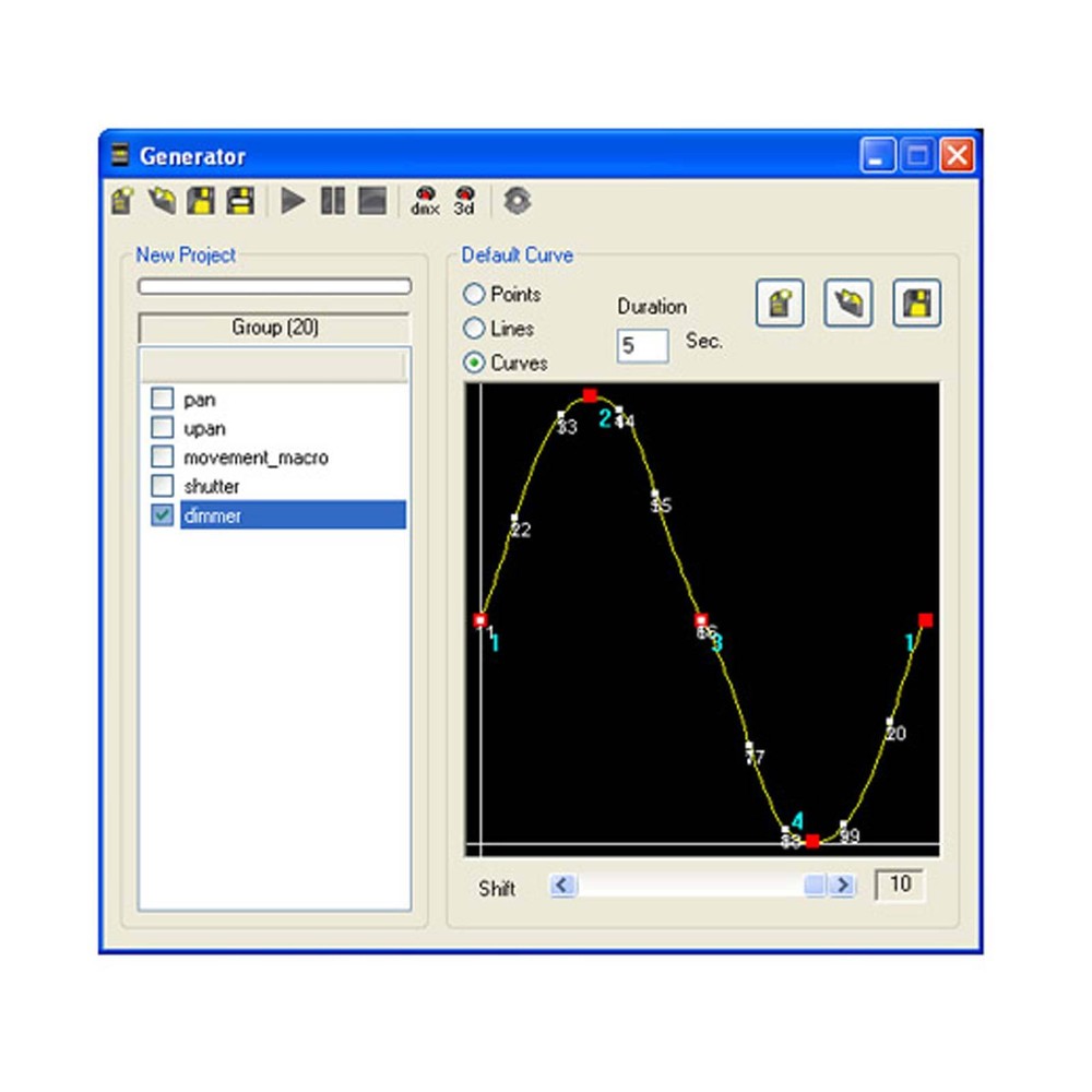 Chauvet DJ Xpress 512S DMX Lighting Control Interface + ShowXpress Software