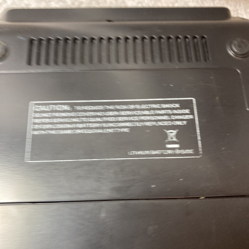 2 DVD Portable Player / untested For Parts Only!
