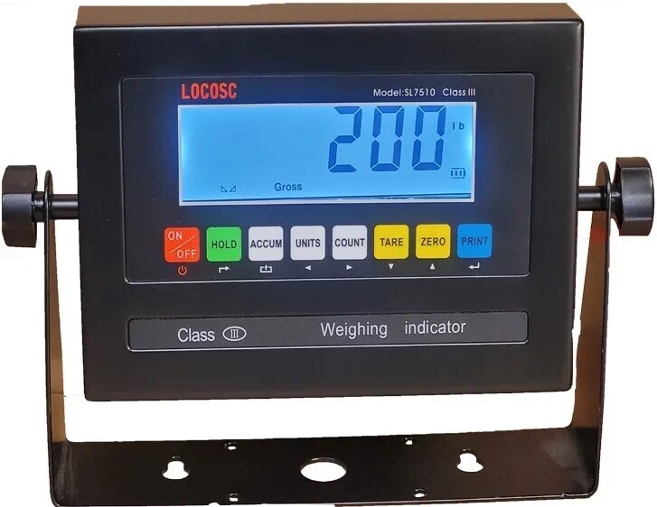 NTEP Certified - Floor scale with Ticket Printer