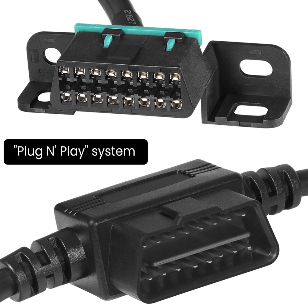 Plug-N-Play Pass Through Harness 76404-01A for 08-23 PowerSteps Running Boards