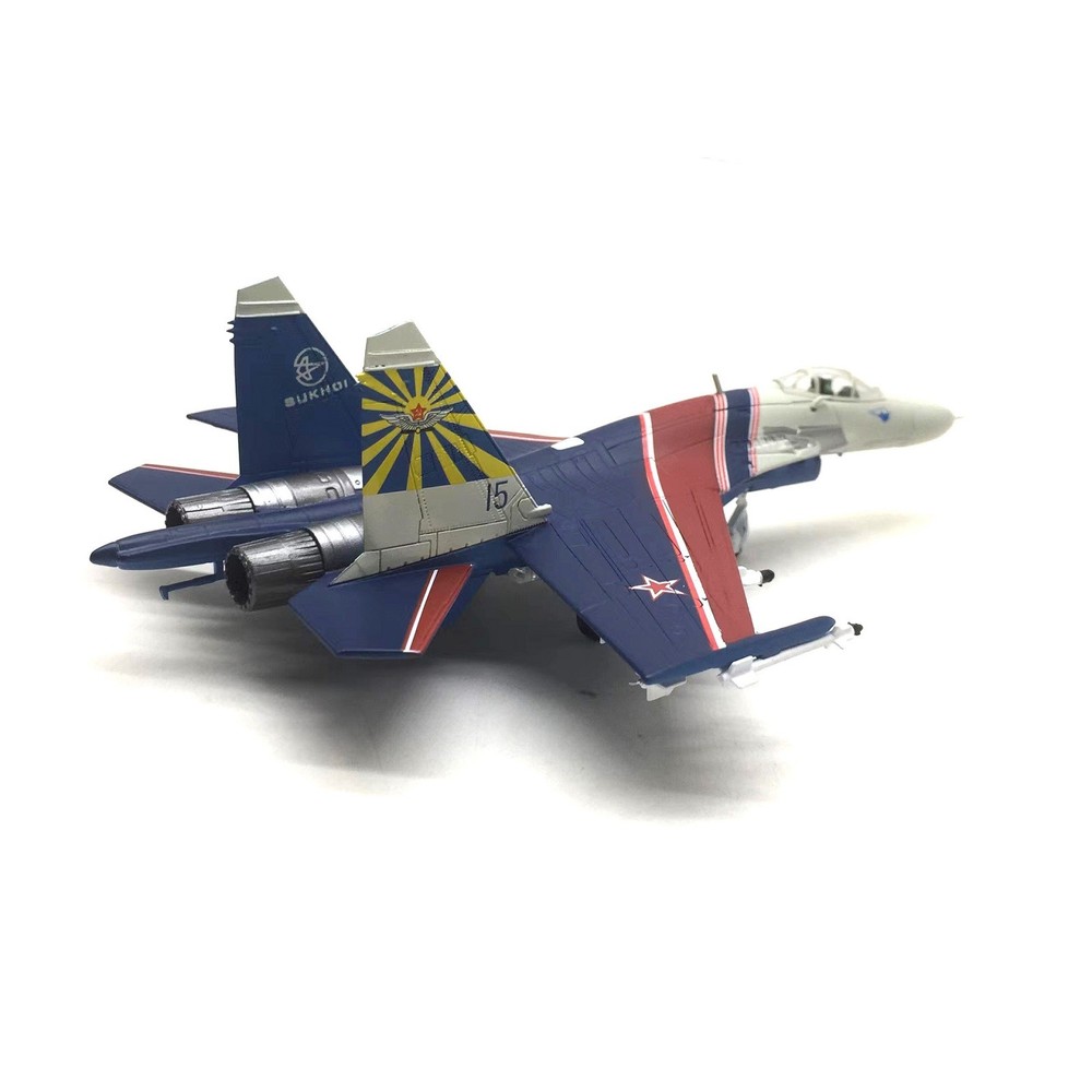 1: 100 Russian Su-27 Warrior Performance Aircraft Model Display Collection w