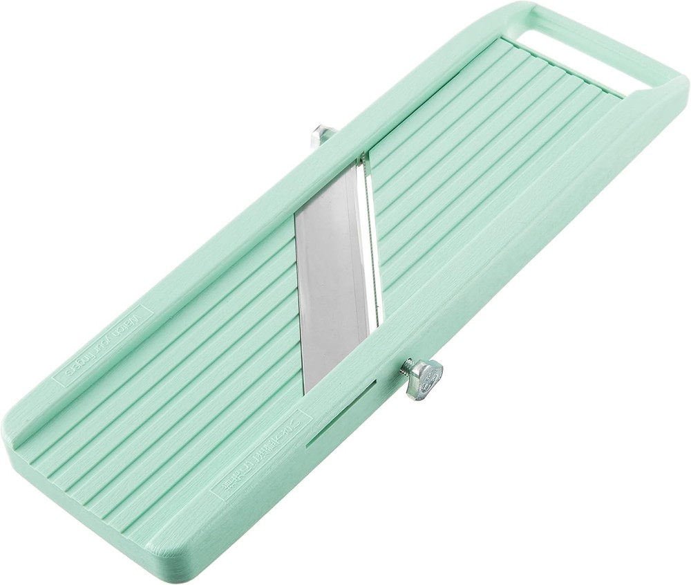 Green V-Shape Vegetable Slicer - Multipurpose & Dishwasher Safe