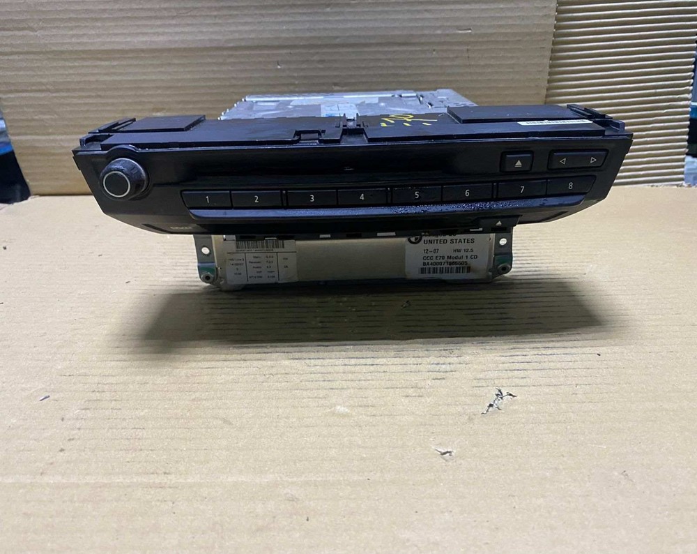 2007-2010 BMW X5 Nav System Cd Player Sat Head Unit 9170732 X5 E70 E71 X5 X6