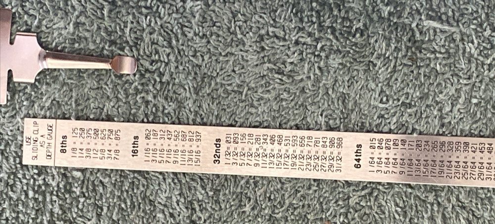 CGI Intl. 2009A-6 Ruler Made In USA