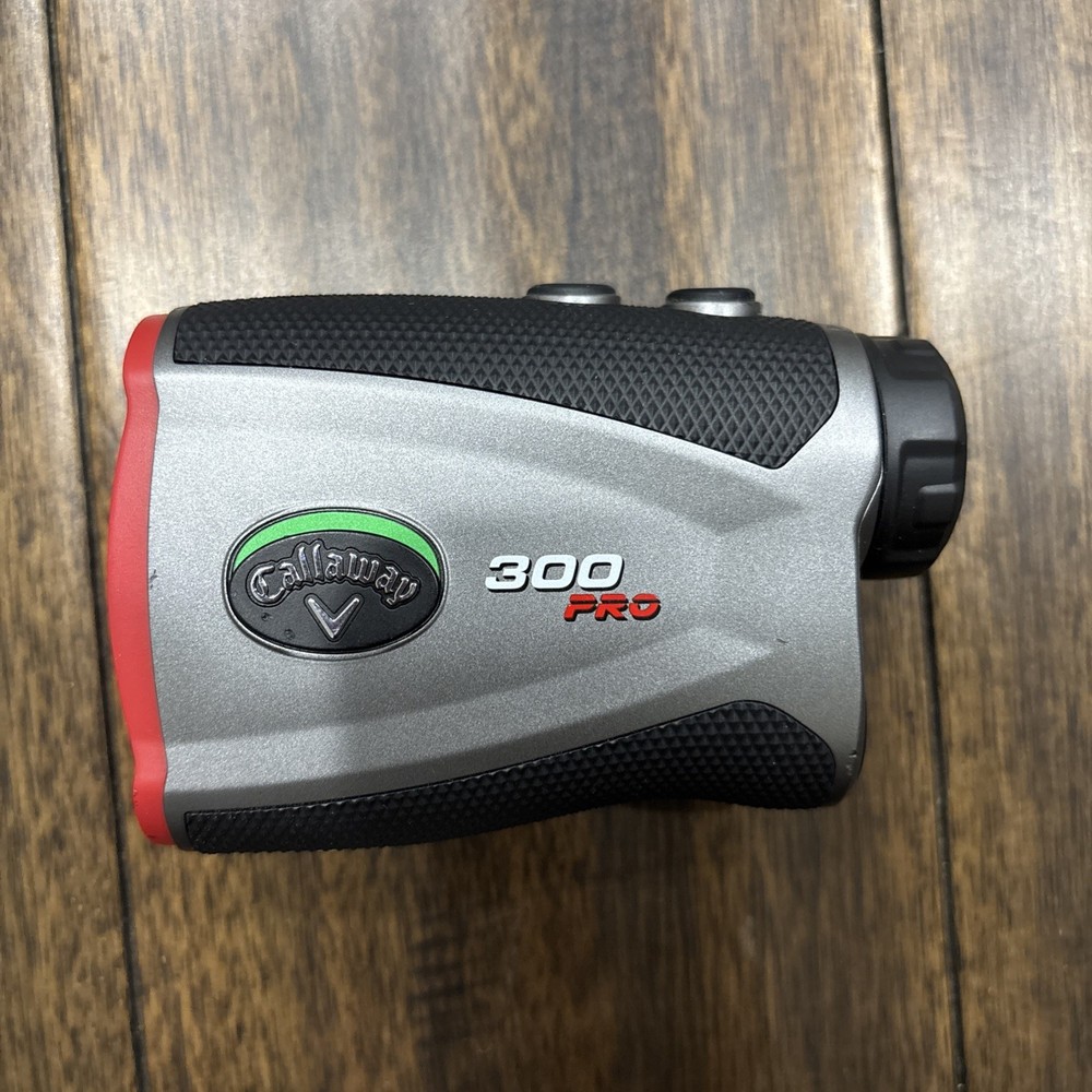 Callaway 300 Pro Golf Rangefinder Gray Black Red Golf Device