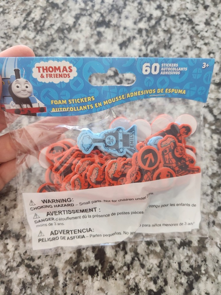Thomas & Friends 60 Stickers-SEALED