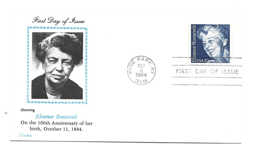2105 Eleanor Roosevelt, Lorstan, FDC