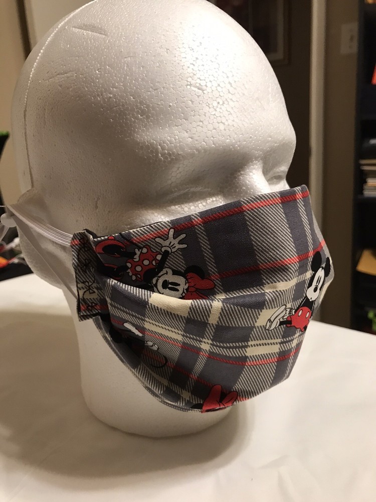 Mickey And Minie Face Mask