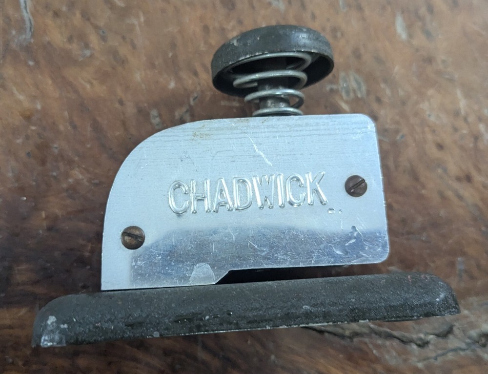Vintage Chadwick Stamp Hole Punch