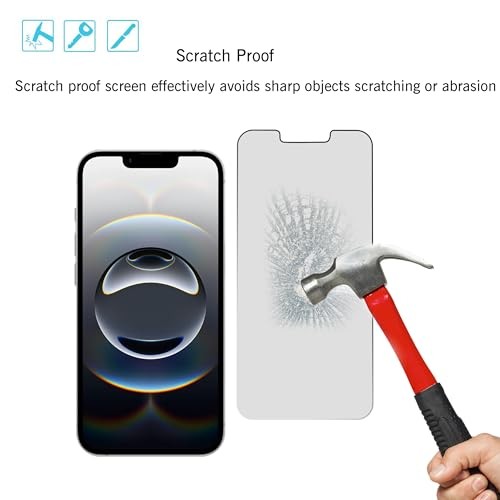 Privacy Screen Protector for iPhone 16e / iPhone 14 / iPhone 14/13/13 Pro