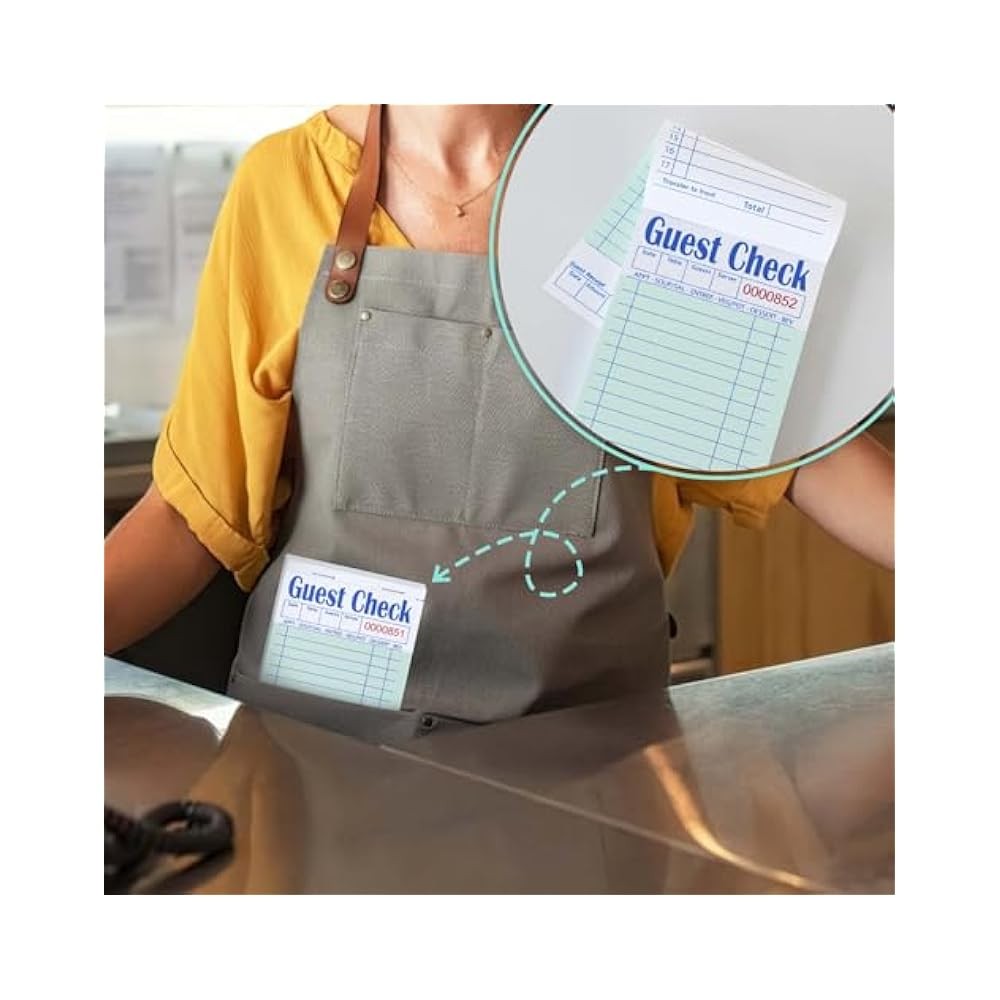 50-Sheet Restaurant Server Order Pads
