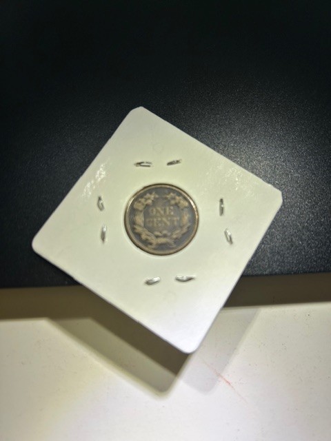 1858 flying eagle cent AU Penny 1C LL