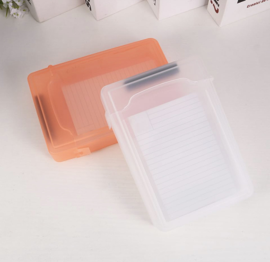 5 Pcs 3.5 Inches Hard Disk Drive Protection Storage Box Case