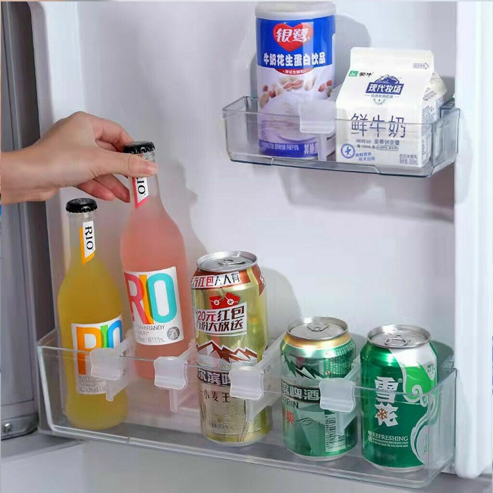 Refrigerator Partition Divider Adjustable Food Organizer Kitchen Gadgets Tool