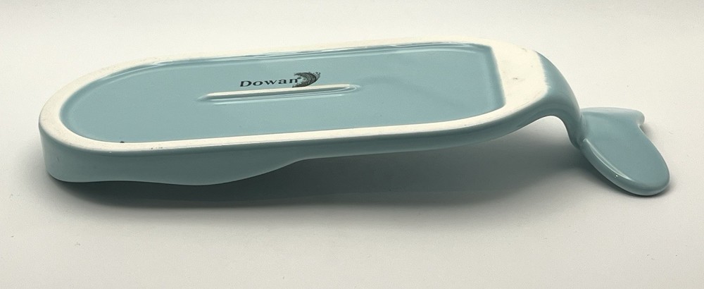 Dowan Ceramic Blue Whale Covered Butter Dish