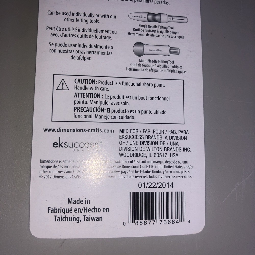 Feltworks Replacement Felting Needles 6/Pkg