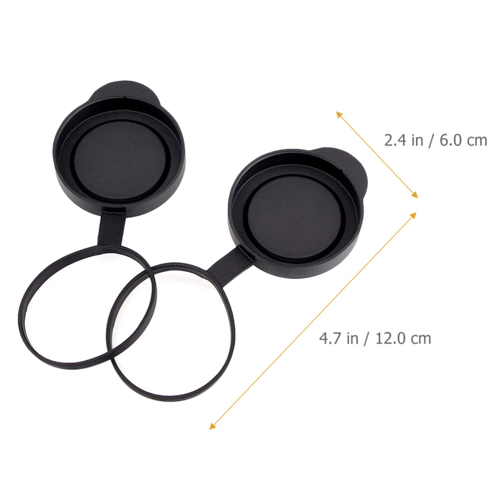 Objective Lens Cap Replacement Binocular Rain Guard Eyepiece Cover