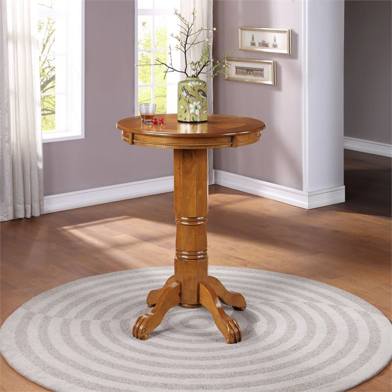 Boraam Florence Pub Table in Oak