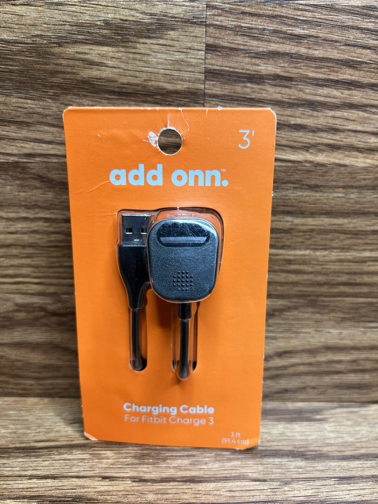 ONN 3ft Charging Cable for Fitbit Charge 3/ Brand New