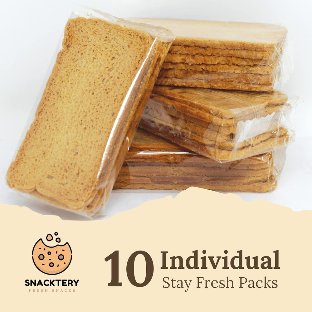 Original Melba Toast Crackers - Thin and Crispy Flatbread Crackers - Mini Toasts