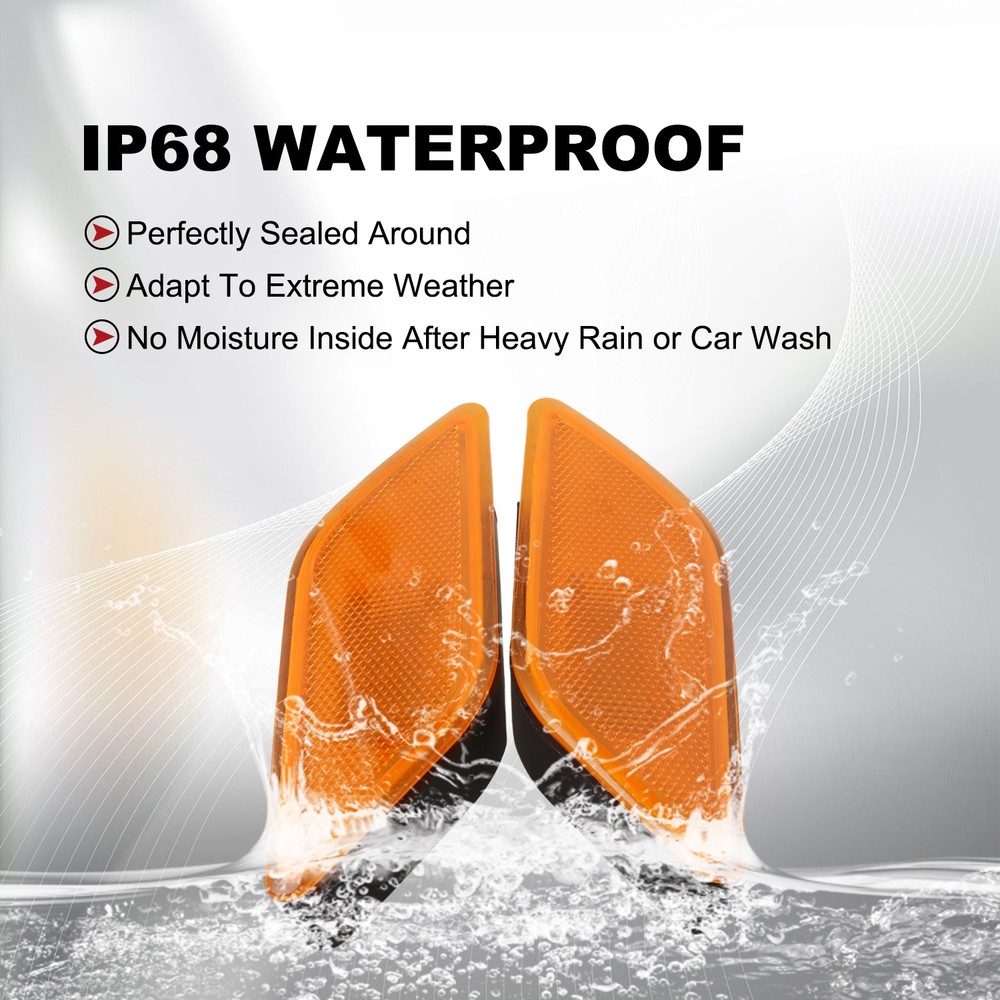 Left Right Front Side Marker Light for 2010 2011 2012 2013 Mercedes Benz New