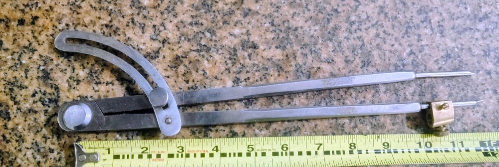 🗽 VINTAGE 12" FINE POINT DIVIDER