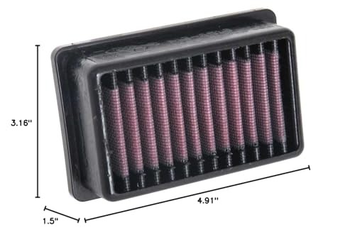 Engine Air Filter: High Performance, Powersport Air Filter: Fits 1991-2019