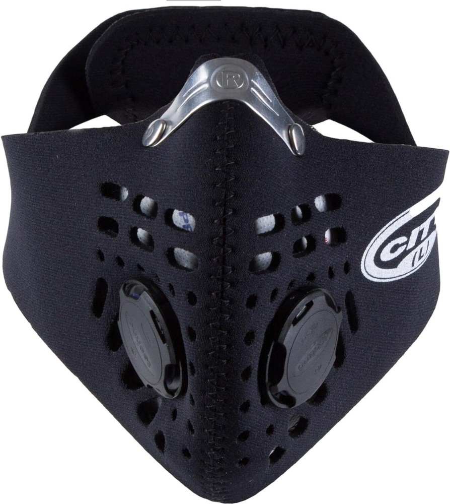 Respro City Anti-Pollution Mask Black Medium