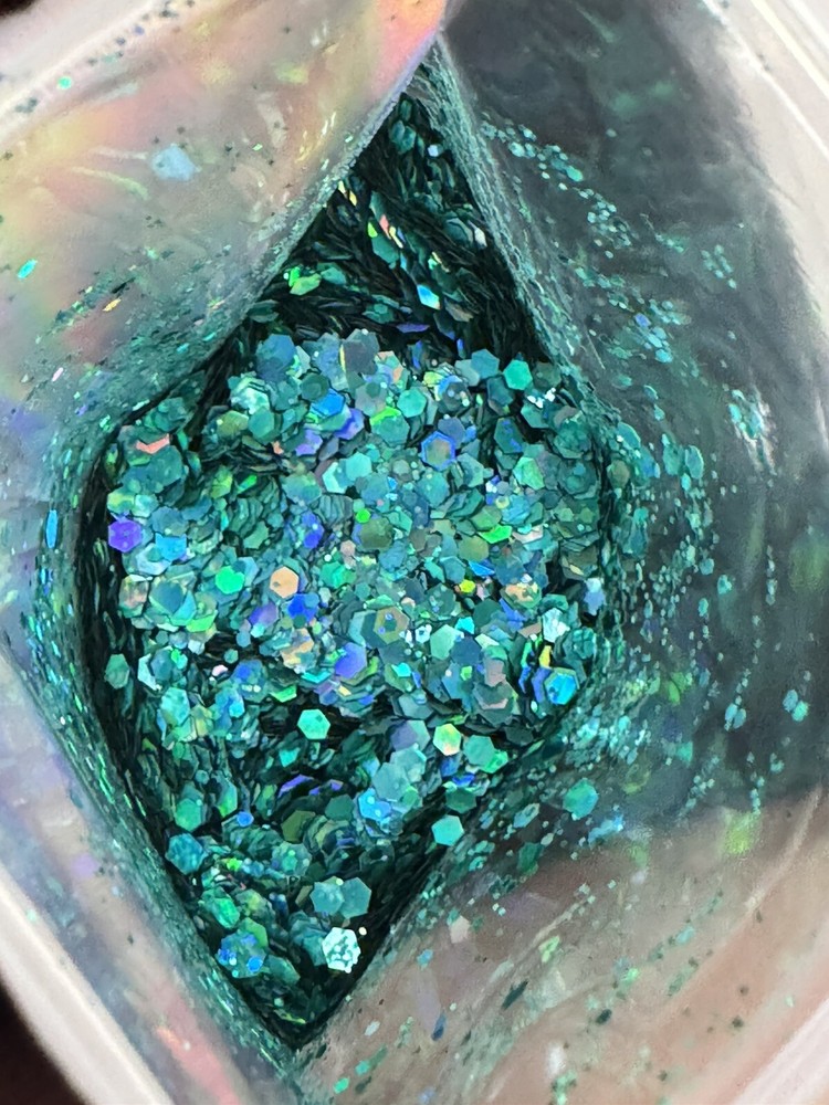 6g Chunky Teal Crafting Glitter