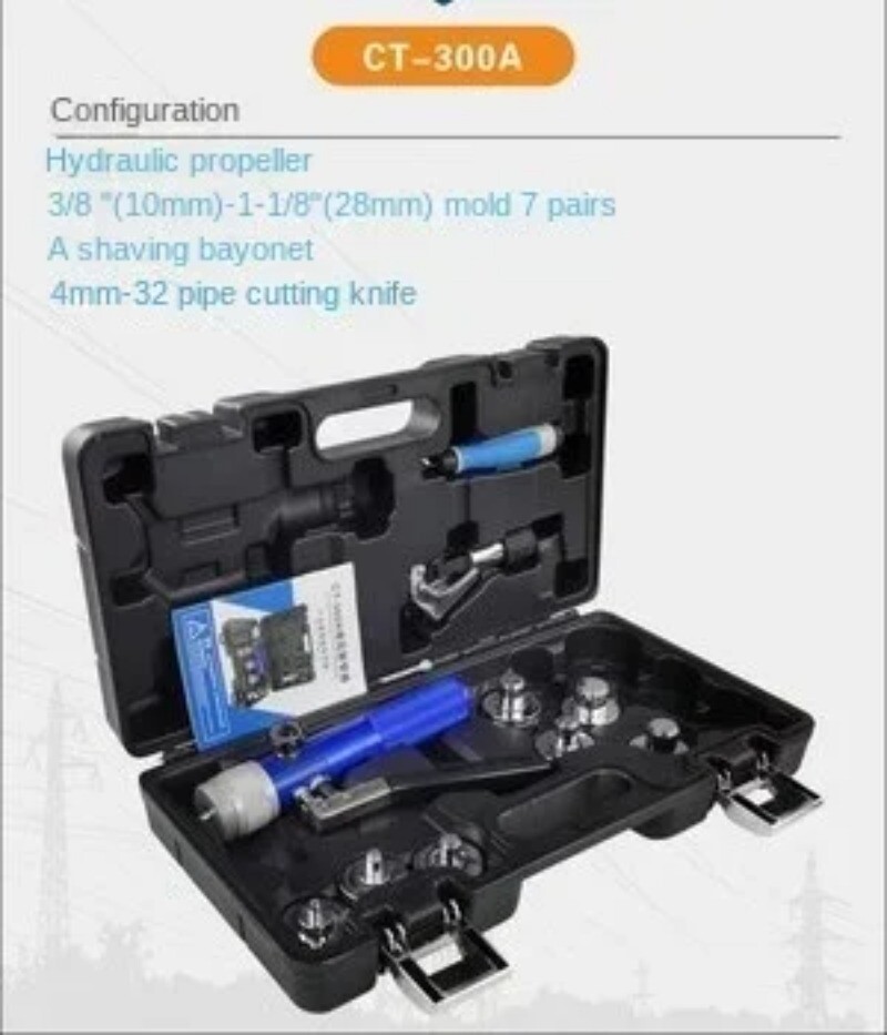Portable One-handed Hydraulic Tube Expander CT-300AL Universal Diffuser
