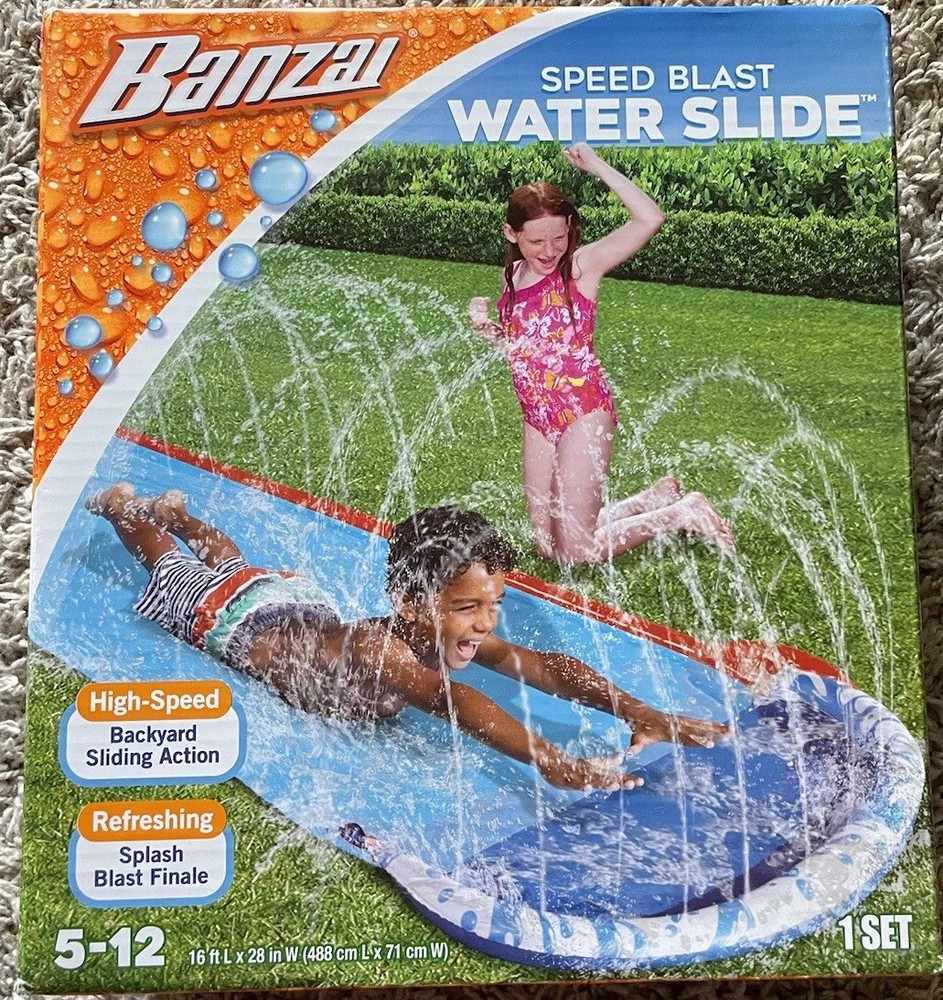 water slide
