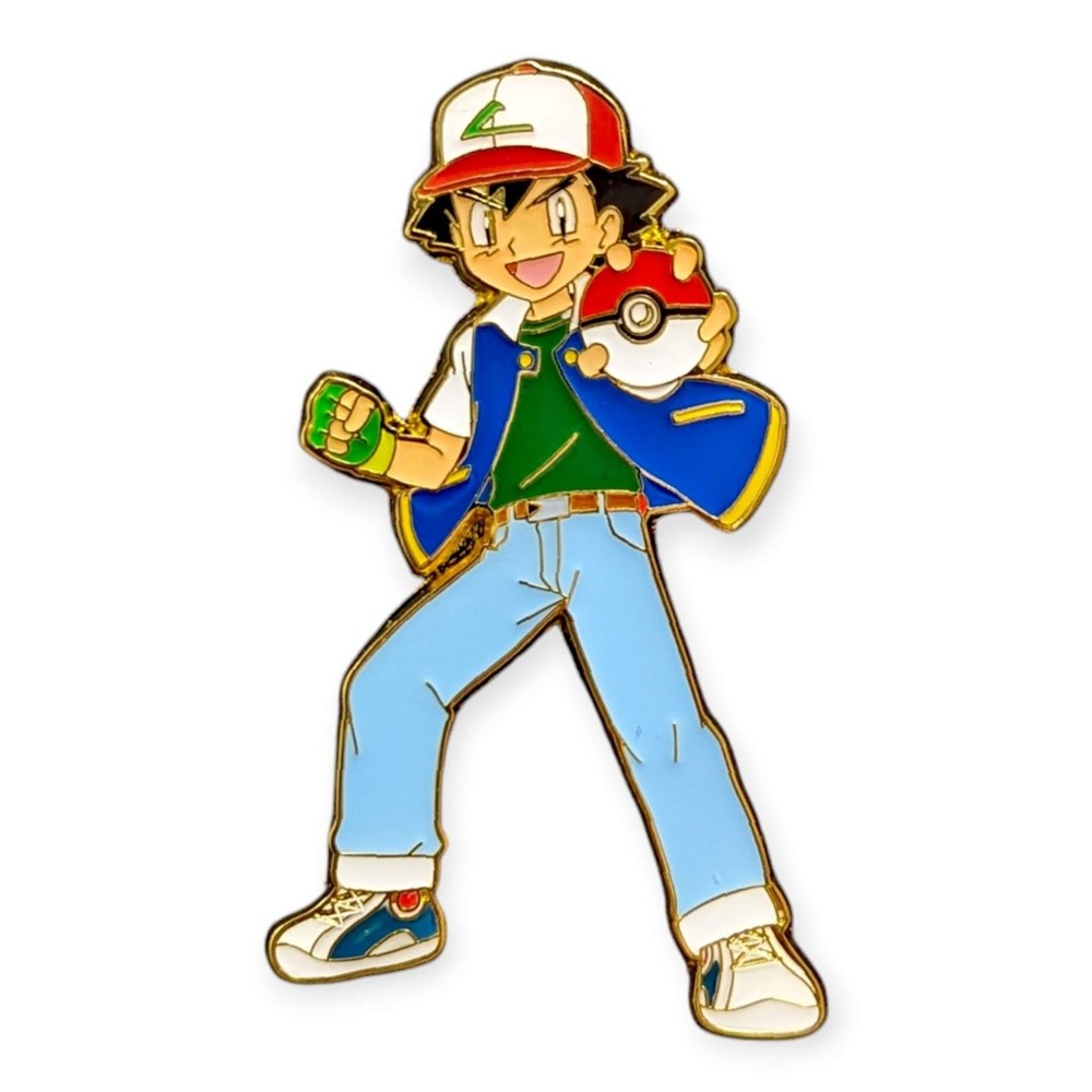 Pokemon Enamel Pin: Ash Ketchum