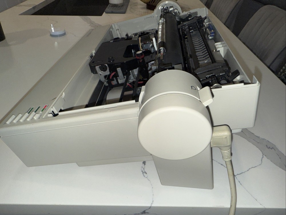 Apple ImageWriter II Printer A9M0320 Parts/ Missing Back & Front Cover. Read!!